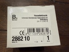 Berker Universal-Drehdimmer Nebenstelle 286210 – neu & OVP #42
