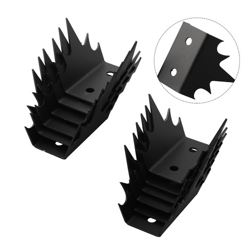 12pcs Security Fence/Spikes Intruder Deterrent Fence/Wall Spikes With 24* Screws - Picture 4 of 12
