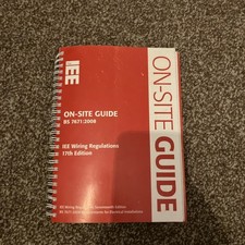 On-Site Guide : BS 7671: 2008 17th Edition