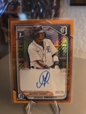 🐅 Maikol Orozco- 2024 Bowman Chrome 1st (Orange) #4/25 #Tigers 🐅