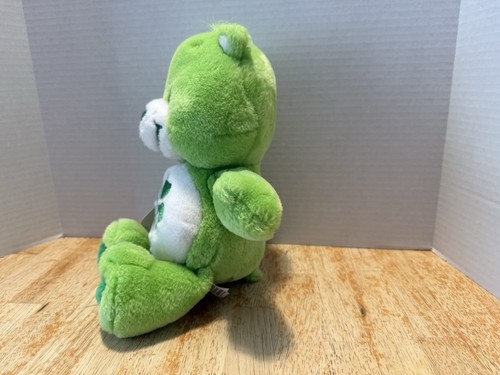 Care Bears Good Luck Plush 13" Green Lucky Shamrock Stuffed Toy 2002 Read - Picture 9 of 20