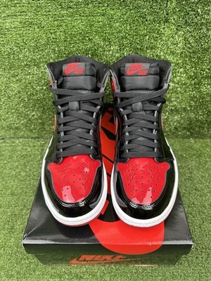 Size 8 - Jordan 1 Retro OG High Patent Bred 195243521570| eBay