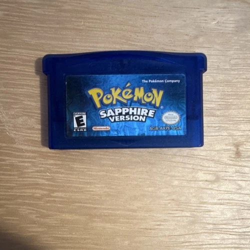 Pokemon Sapphire Version Cartridge Only Nintendo Game Boy Advance 2003