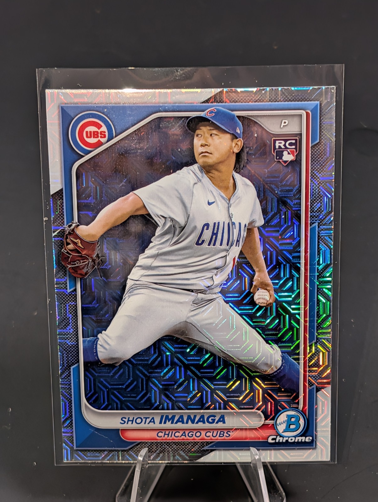 2024 Bowman Chrome - Shota Imanaga #41 Mojo Refractor (RC) - Chicago Cubs 