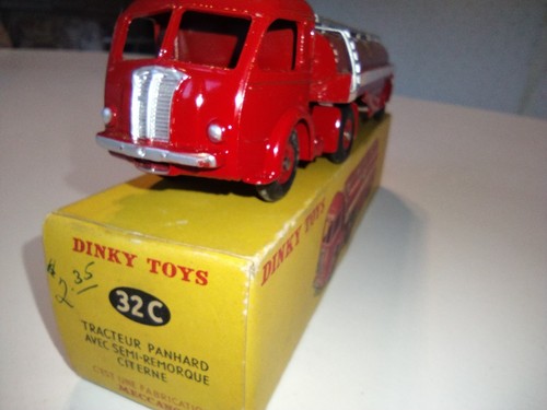 DINKY TOYS Camion Tracteur Panhard avec Citerne Titan 32C