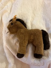 Steiff Racy Horse Plush Brown Stallion German Toy