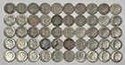 Roosevelt Silver Dime Lot Of 50 Many Older Dates 90% Free Shipping w/Signature