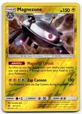 Magnezone 36/131 SM Forbidden Light Reverse Holo Rare Pokemon Card - LP
