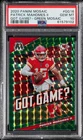 New Listing#060 - 2020 Panini Mosaic Got Game Green Mosaic Patrick Mahomes II PSA GEM MT 10