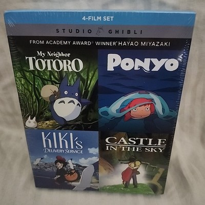 4-Movie Studio Ghibli Collection (My Neighbor Totoro / Ponyo / Kiki'S Blu-ray