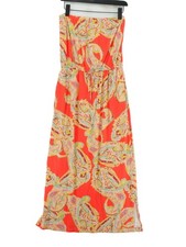 Banana Republic Maxi Dress S in Orange