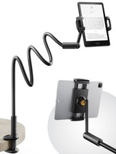 47" Gooseneck Kindle Holder, Tablet Holder for Bed with Upgraded Base, iPad S...