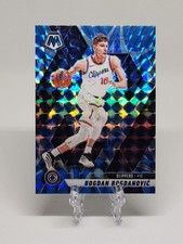 2024-25 Panini Mosaic #138 Bogdan Bogdanovic Reactive Blue Prizm Clippers NBA