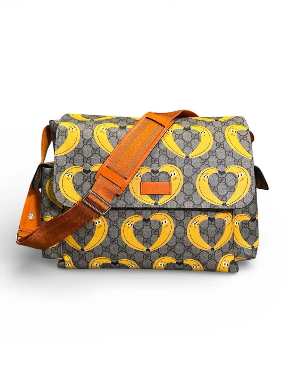 Gucci Nappy Changing Baby Bag Banana Changing Mat NEW Gucci Diaper Bag