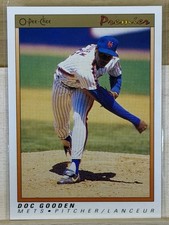 1991 O-Pee-Chee Premier - Dwight Gooden #55