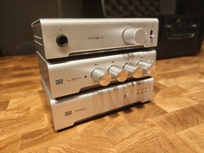 Schiit Stack: Magni Unity amp - Loki Mini+ tone control - Modi+ DAC - Foam Case