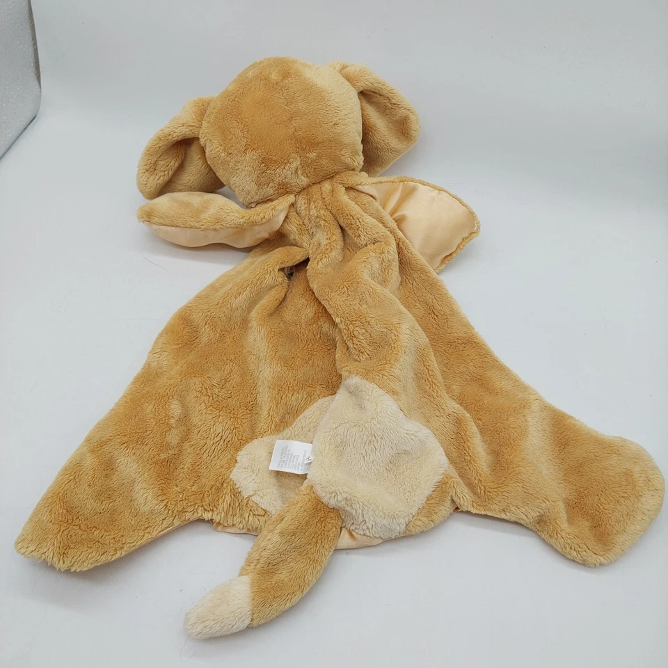 Gund Huggybuddy Spunky 米色小狗安全毯 Lovey 毛绒阅读 — 第 3/4 张图片