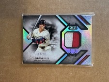 2025 Topps Tier One #71 Brooks Lee Rookie Patch 04/10 Twins RC Jersey
