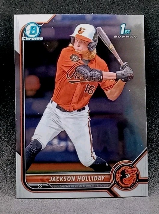 2022 Bowman Draft Chrome Jackson Holliday #BDC-168 