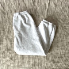 Perfect White Tee Johnny French Terry Easy Sweatpant Small White