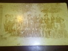 Two Antique Large Photos of Groups of Men 6x8 — photo 2