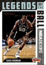 2017-18 Hoops David Robinson #17 Legends of the Ball San Antonio Spurs 33H