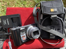 Panasonic Lumix TZ6 Digital Camera - Black 10.1MP, 4GB Card, Charger Please Read