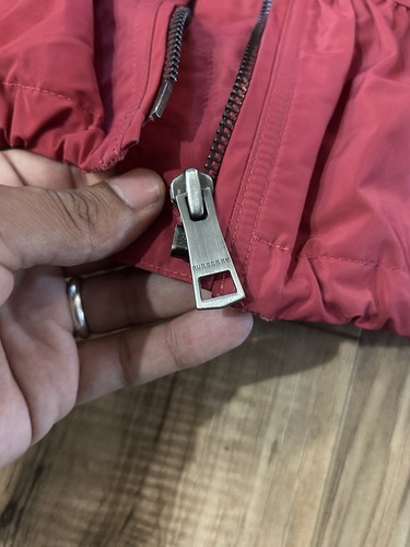 Burberry children Girls Zip Up Jacket With Waist Belt Authentic Size 4 Polyester - Picture 4 of 12