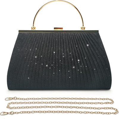 Pahajim Handtasche Damen Klein Clutch Glitzer Tasche Abendtasche Damen Elegante 