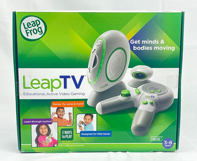 Leap Frog Leapfrog LeapTV Educational Active Video Gaming System New