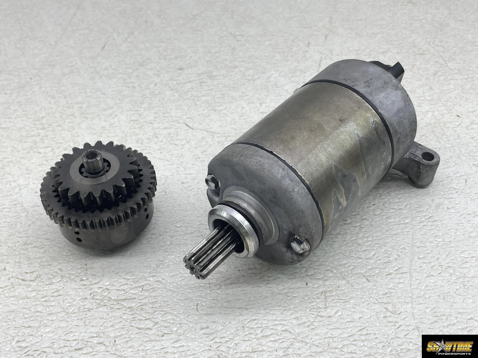 07-13 YAMAHA GRIZZLY 700 YFM700 ENGINE STARTING STARTER MOTOR -DC 12V GEAR