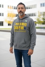 Michigan Wolverines 2023 National Championship Adults Hoodie Size Large New