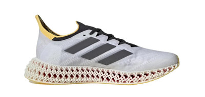adidas 4DFWD 4 Mens Size 8.5 White Grey Spark Running Sneakers Shoes IE5863 NEW