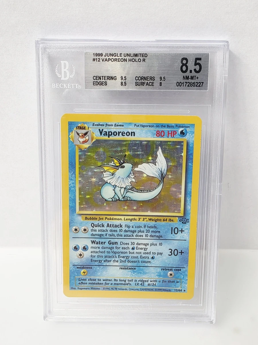 25+ Pokémon TCG Beckett Grading Services (BGS) Jungle Holo Rare