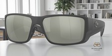 COSTA DEL MAR 6S9078 04 Blackfin Pro Mt Black Gray Silver Mir 60 Mens Sunglasses