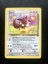 Eevee 51/64 Jungle Pokemon Card WOTC LP