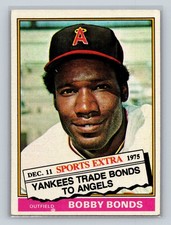 1976 Topps #380T Bobby Bonds Traded California Angels