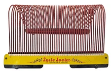 Vintage Lyric Junior 45RPM Record Holder Metal Replogle Globes Chicago IL