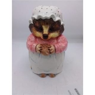 Beatrix Potter Mrs twiggy winkle cooie jar