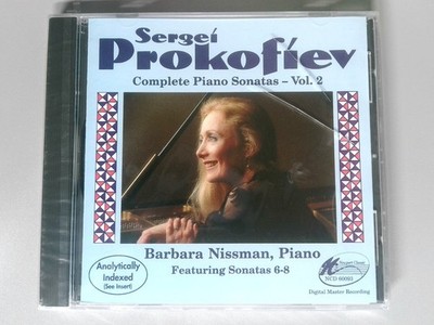 Sergei Prokofiev Complete Piano Sonatas Vol. 2 1989 Newport Classic CD CRACKED