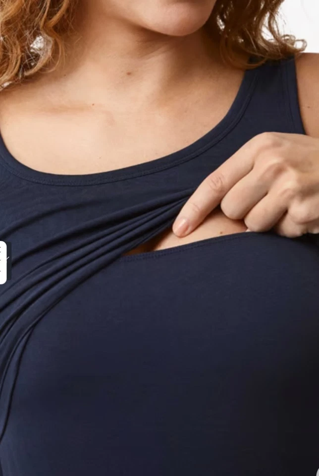 Boob sz S t-shirt Maternity stretch viscose Nursing - Image 3 of 4