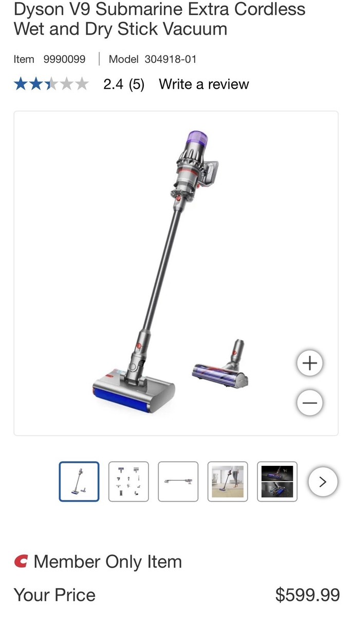 NEW SEALED Dyson V9 Submarine Extra Cordless Wet & Dry Stick