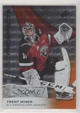 2019-20 Upper Deck SP Game Used CHL Edition Orange 124/199 Trent Miner #26 7l6