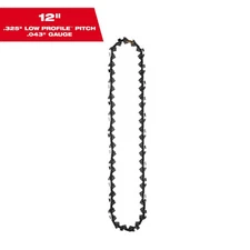 Milwaukee 49-16-2742, 12" Top Handle, .325" LOW PROFILE Pitch, Chainsaw Chain