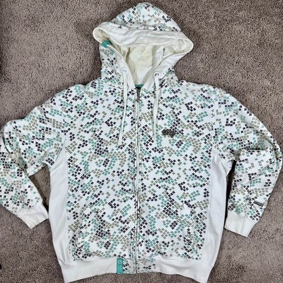 Y2K Vintage LRG Lifted Research Group Tree Full Zip Up Hoodie Jacket Size L