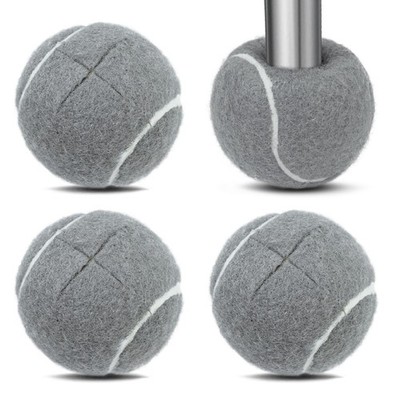 Tennis Balls For Walkers Pre Cut 4pcs Walker Precut Gray
