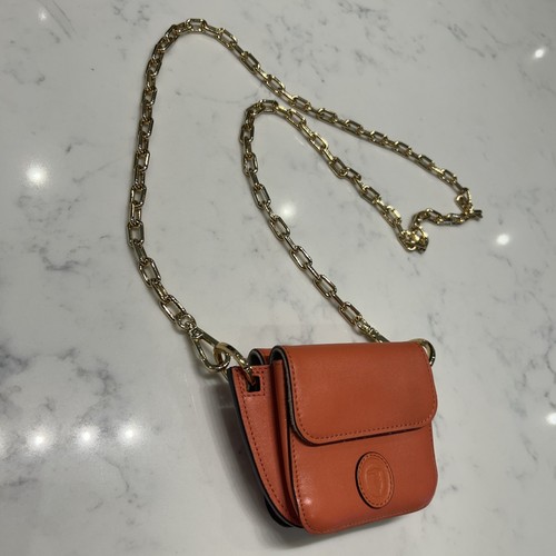 Trussardi Mini Borsa Rete Colore Albicocca - Foto 5 di 5