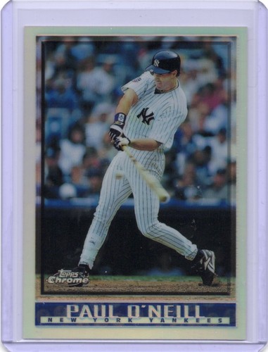 Paul O'Neill [Refractor] #322 1998 Topps Chrome card