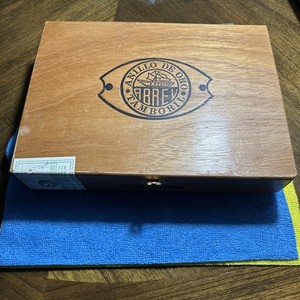 Vintage Abrev Anillo De Oro Tamboril Cigar Box From Dominican Rep Empty 🔥🔥