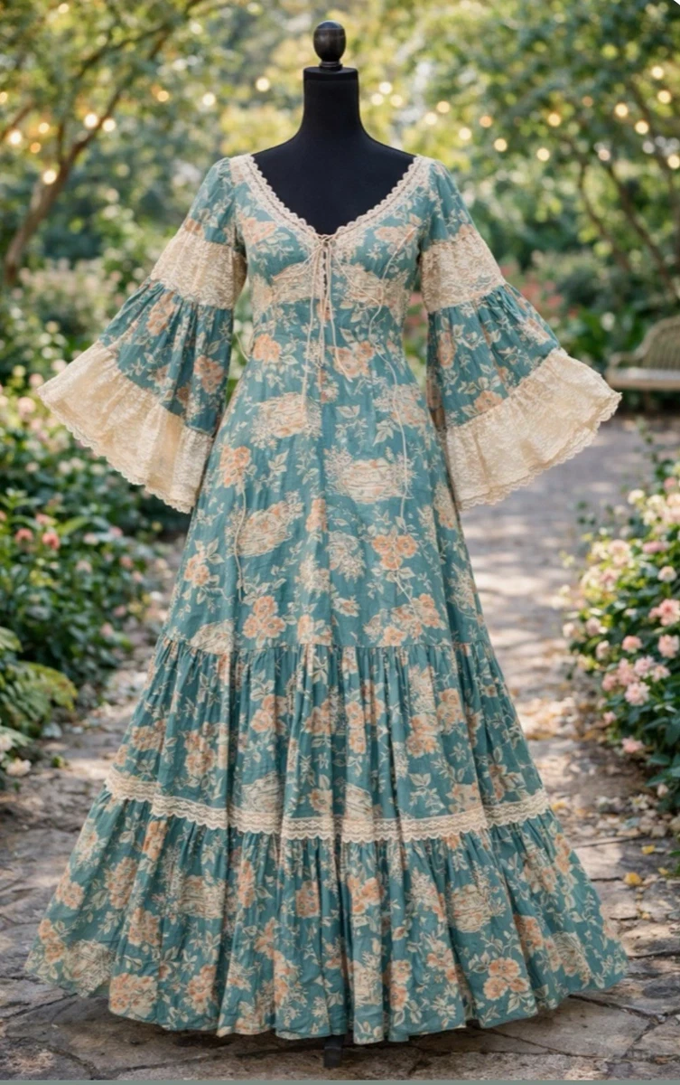Gunne Sax Hippy Blue Vintage Dresses for Women for sale | eBay
